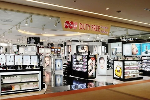 Một cửa hàng mỹ phẩm miễn thuế ở Nhật Bản. (Nguồn: moodiereport.com)