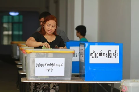 Bầu cử tại Myanmar. Ảnh minh họa. (Nguồn: wikipedia.org)