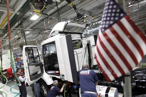 ​Sản xuất ôtô ​tại Mỹ. (Nguồn: AP)