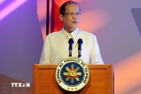 Tổng thống Philipin Benigno Aquino III. (Nguồn: AFP/TTXVN)