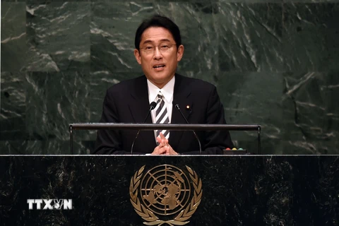 Ngoại trưởng Nhật Bản Fumio Kishida. (Nguồn: AFP/TTXVN)