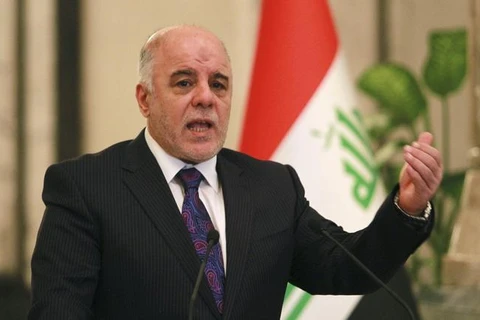 Thủ tướng Iraq Haider al-Abadi. (Nguồn: AFP)