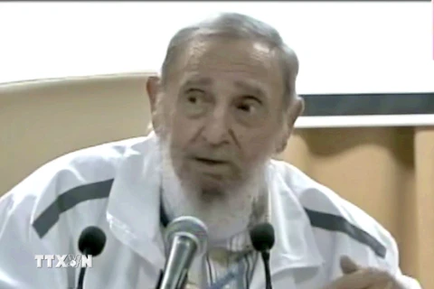 Lãnh tụ Cuba Fidel Castro. (Nguồn: AFP/TTXVN) 