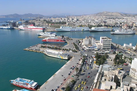 Một phần của cảng Piraeus. (Nguồn: en.wikipedia.org)