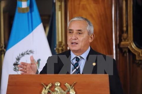 Tổng thống Guatemala Otto Perez Molina. (Nguồn: AFP/TTXVN)