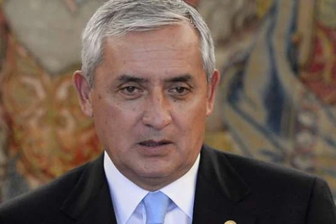 Cựu Tổng thống Guatemala Otto Perez. (Nguồn: Reuters)