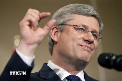 Thủ tướng Stephen Harper. (Nguồn: AFP/TTXVN)