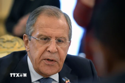 Ông Sergei Lavrov. (Nguồn: AFP/TTXVN)