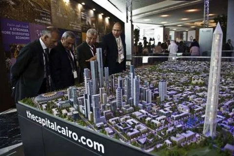 Mô hình một dự án UAE đầu tư tại Ai Cập. (Nguồn: AFP)