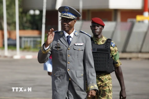 Thủ lĩnh Lực lượng cảnh vệ tiến hành cuộc đảo chính, Tướng Gilbert Diendere ở Ouagadougou ngày 23/9. (Nguồn: Reuter/TTXVN)