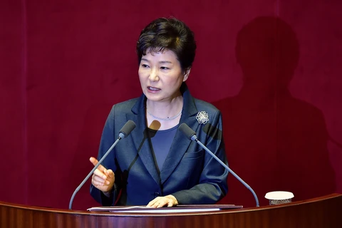 Bà Park Geun-hye. (Nguồn: AFP/TTXVN)
