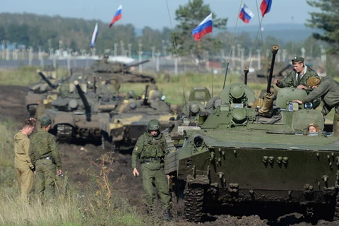 Xe chiến đấu bộ binh BMP-2. (Nguồn: RIA Novosti)