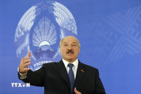 Tổng thống Belarus Alexander Lukashenko. (Nguồn: Reuters/TTXVN)