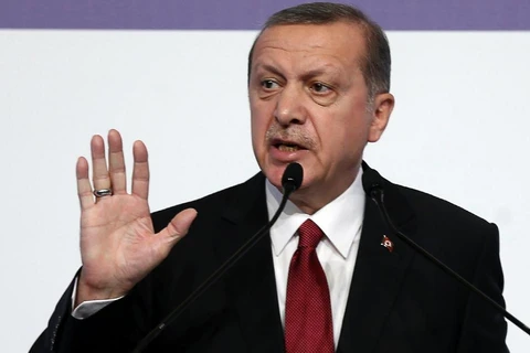 Tổng thống Recep Tayyip Erdogan. (Nguồn: AFP)