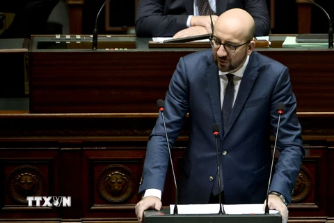 Thủ tướng Bỉ Charles Michel. (Nguồn: AFP/TTXVN)