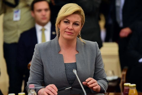 Bà Kolinda Grabar-Kitarovic. (Nguồn: AFP)