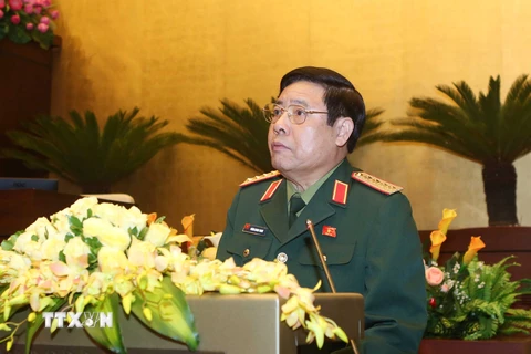 Bộ trưởng Bộ Quốc phòng Phùng Quang Thanh. (Ảnh: Phương Hoa/TTXVN)