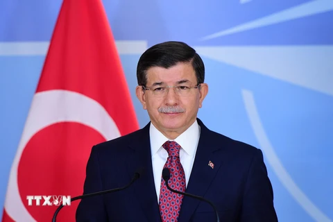 Ông Ahmet Davutoglu. (Nguồn: AFP/TTXVN)
