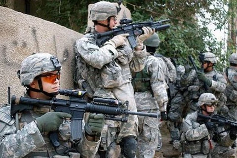 Lực lượng binh sỹ Mỹ ở Iraq. (Nguồn: ewn.co.za)