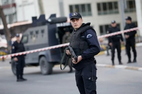 Cảnh sát Thổ Nhĩ Kỳ tại hiện trường. (Nguồn: maltatoday.com.mt)
