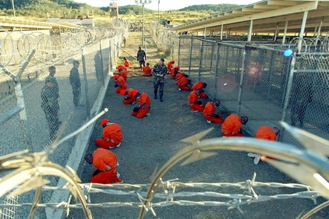 Tù nhân tại nhà tù Guantanamo. (Nguồn: independent.co.uk)