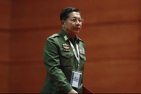 Tướng Min Aung Hlaing. (Nguồn: Reuters)