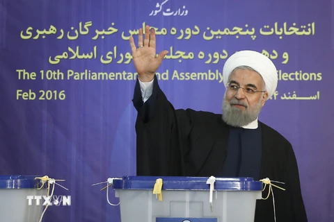 Tổng thống Hassan Rouhani. (Nguồn: THX/TTXVN)