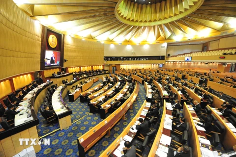 Một phiên họp của Quốc hội Thái Lan. (Nguồn: THX/TTXVN)