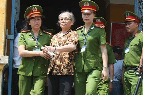 Bị cáo Nguyễn Thị Trí. (Nguồn: sggp)