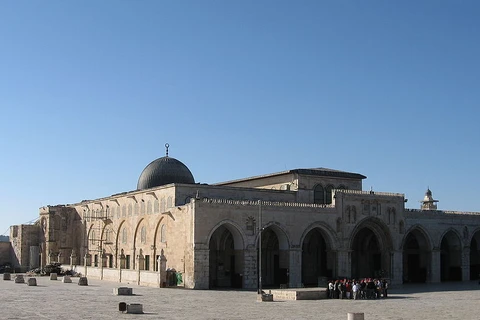 Khu vực đền thờ Al-Aqsa. (Nguồn: lostislamichistory.com)