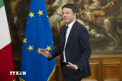 Thủ tướng Matteo Renzi. (Nguồn: EPA/TTXVN)