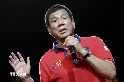 Thị trưởng Rodrigo Duterte. (Nguồn: EPA/TTXVN)