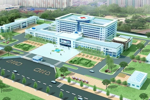 Phối cảnh Bệnh viện đa khoa khu vực Long Khánh.
