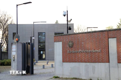 Trụ sở Cục Tình báo Liên bang Đức (BND) ở Berlin, Đức. (Ảnh: Mạnh Hùng/TTXVN)
