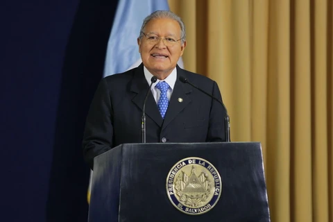 Tổng thống Sanchez Ceren. (Nguồn: EPA/TTXVN)