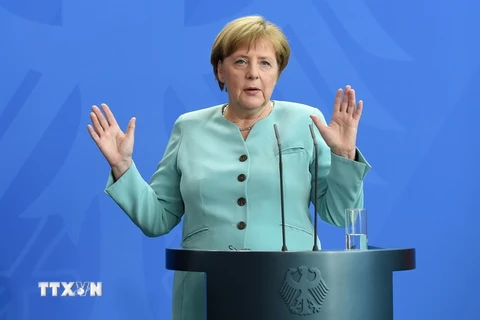 Thủ tướng Angela Merkel. (Nguồn: AFP/TTXVN)