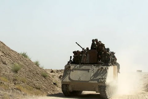 Quân chính phủ Iraq tại Fallujah. (Nguồn: AFP/Getty images)