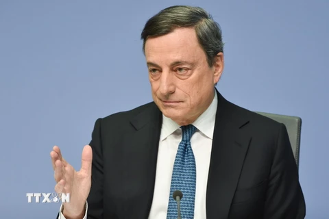 Chủ tịch ECB Mario Draghi. (Nguồn: EPA/TTXVN)