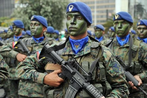 ​Binh lính Ecuador. (Ảnh minh họa. Nguồn: pinterest.com)