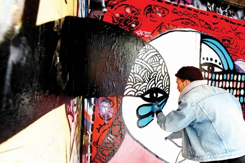 Nghệ thuật graffiti tạo nên bữa tiệc thị giác ở Melbourne