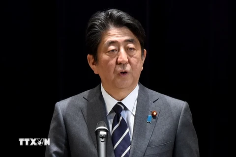 Thủ tướng Nhật Bản. (Nguồn: AFP/TTXVN)
