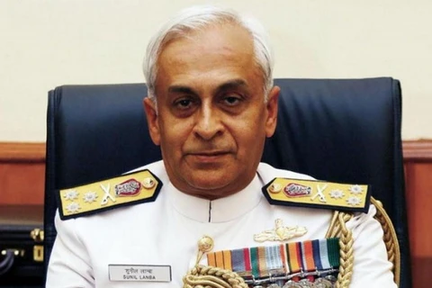 Tư lệnh Hải quân Ấn Độ Sunil Lanba. (Nguồn: defenceaviationpost.com)