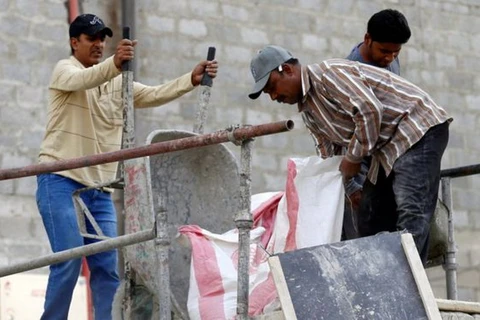 Người lao động châu Á tại Riyadh, Saudi Arabia. (Nguồn: Reuters)