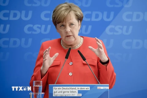 Bà Angela Merkel. (Nguồn: EPA/TTXVN)