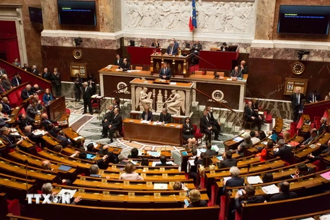 Toàn cảnh một phiên họp Quốc hội Pháp ở thủ đô Paris năm 2016. (Nguồn: AFP/TTXVN)