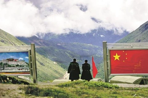 Khu vực biên giới Trung Quốc, Ấn Độ. (Nguồn: The Indian Express)