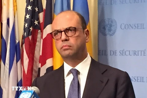 Ngoại trưởng Italy Angelino Alfano. (Nguồn: EPA/TTXVN)