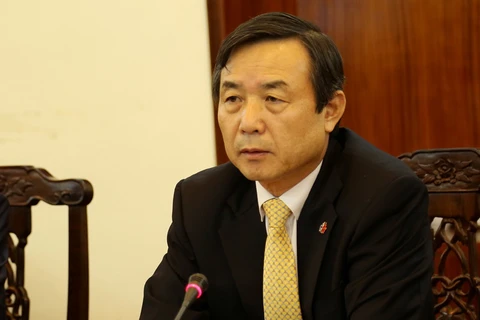Công sứ kiêm Tổng Lãnh sự Hàn Quốc tại Việt Nam Park Sang Shik. (Nguồn: mpi.gov.vn)