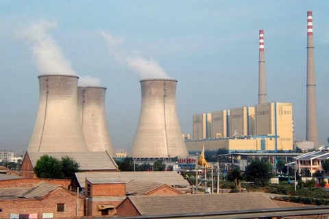 Một nhà máy điện hạt nhân Trung Quốc. (Nguồn: grist.org)
