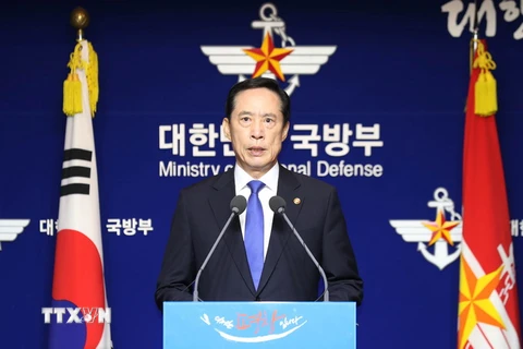 Bộ trưởng Quốc phòng Hàn Quốc Song Young-moo. (Nguồn: AFP/TTXVN)
